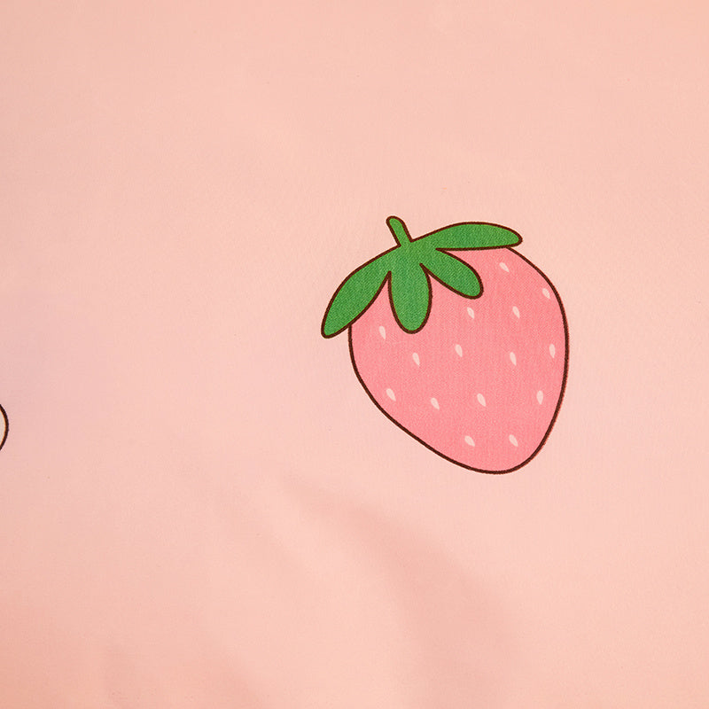 Dreaming Strawberry Kawaii Bedding Set without Bed Sheet-Kawaii Dream