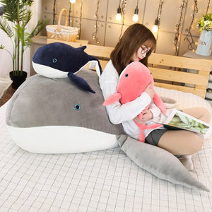 Dreamy Giant Blue Eye Whales Plushie-Kawaii Dream