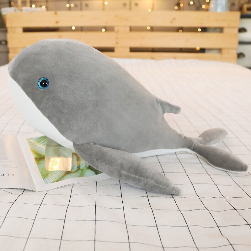 Dreamy Giant Blue Eye Whales Plushie-Kawaii Dream