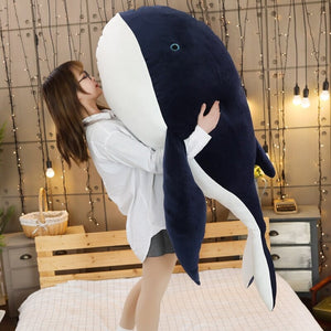 Dreamy Giant Blue Eye Whales Plushie-Kawaii Dream