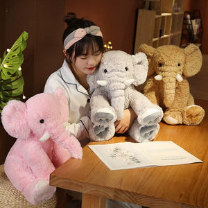 Eco Fluffy Elephant Family-Kawaii Dream