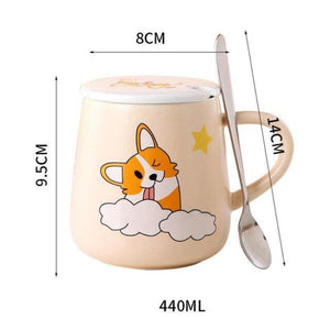 Emotional Corgi Mug-Kawaii Dream