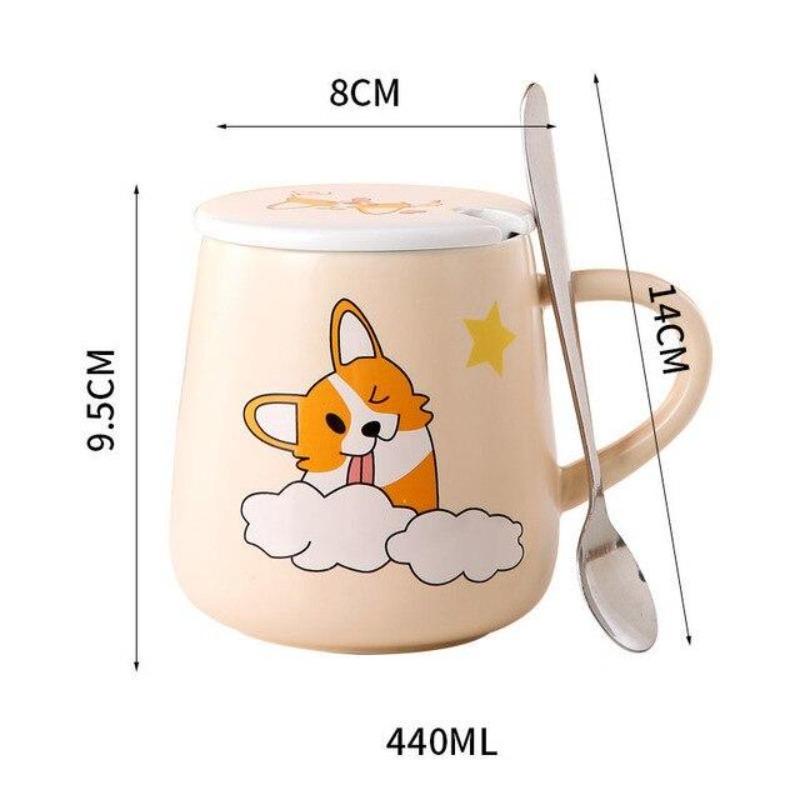 Emotional Corgi Mug-Kawaii Dream
