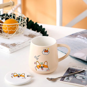 Emotional Corgi Mug-Kawaii Dream