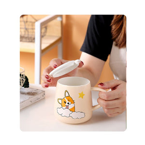 Emotional Corgi Mug-Kawaii Dream