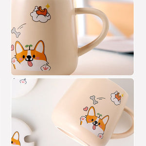 Emotional Corgi Mug-Kawaii Dream