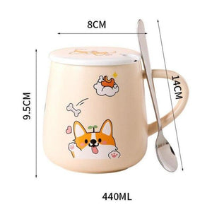 Emotional Corgi Mug-Kawaii Dream
