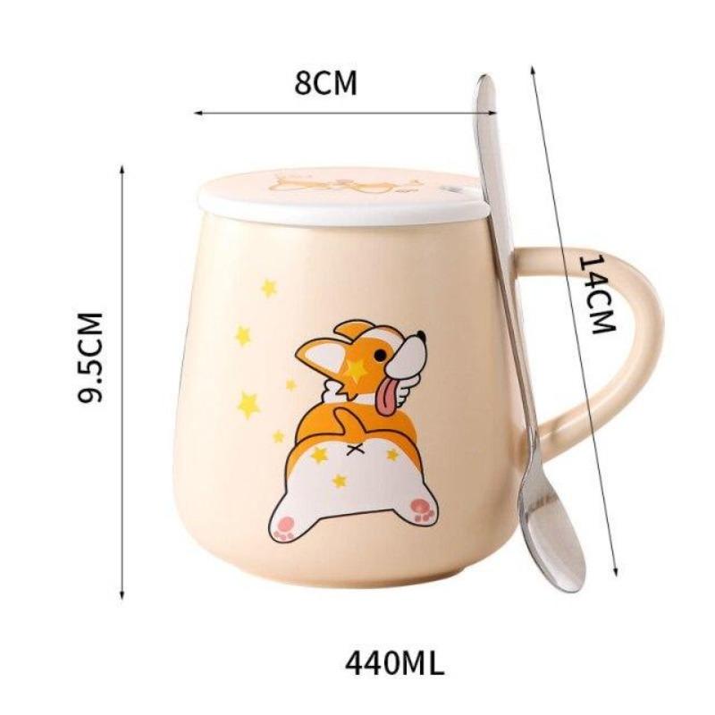 Emotional Corgi Mug-Kawaii Dream