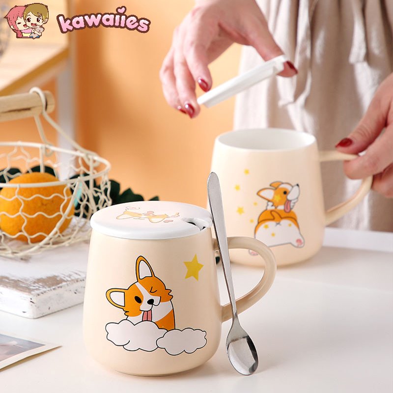 Emotional Corgi Mug-Kawaii Dream