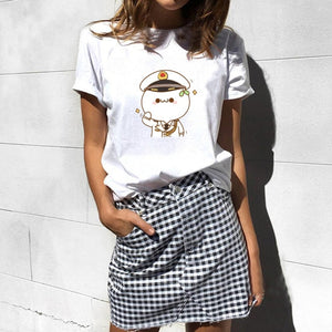 Emotional Kawaii Turnip Cotton Tee-shirt-Kawaii Dream