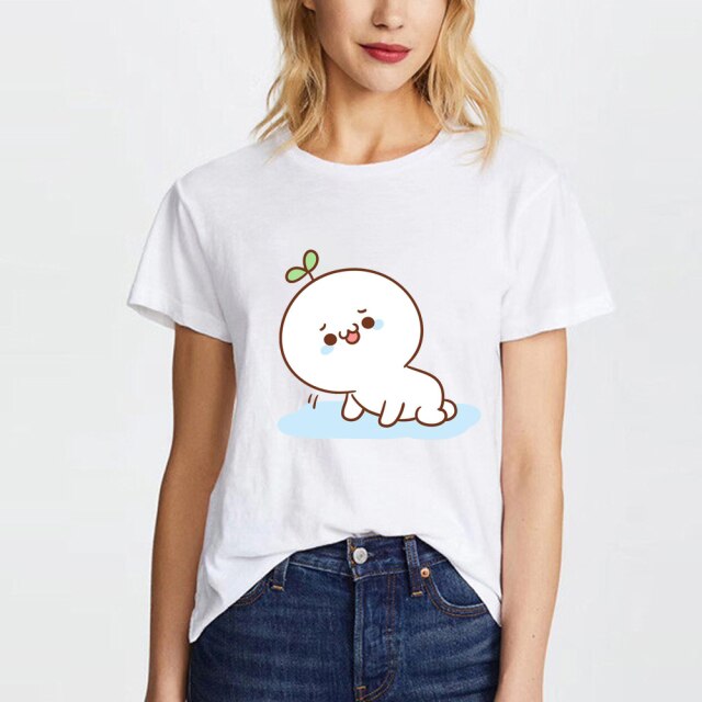 Emotional Kawaii Turnip Cotton Tee-shirt-Kawaii Dream