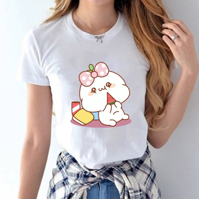 Emotional Kawaii Turnip Cotton Tee-shirt-Kawaii Dream