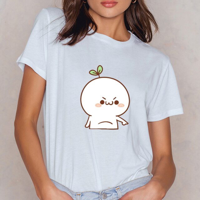 Emotional Kawaii Turnip Cotton Tee-shirt-Kawaii Dream