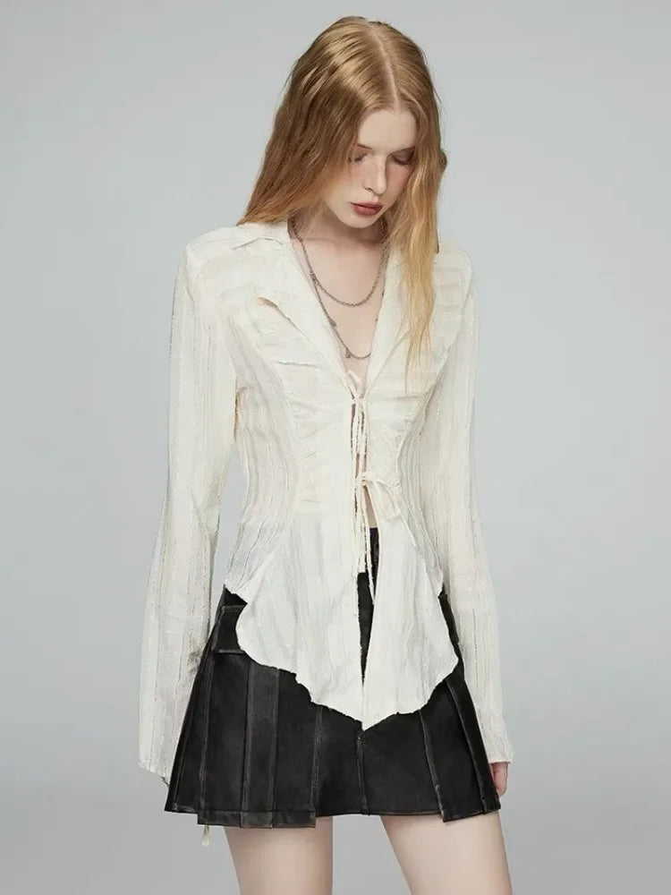 Fairytale Long Sleeve Blouse-Kawaii Dream