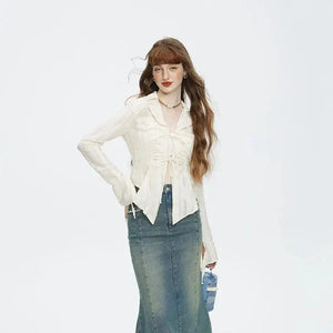 Fairytale Long Sleeve Blouse-Kawaii Dream