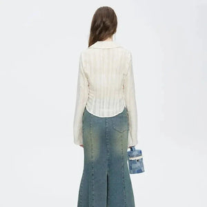 Fairytale Long Sleeve Blouse-Kawaii Dream