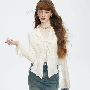 Fairytale Long Sleeve Blouse-Kawaii Dream