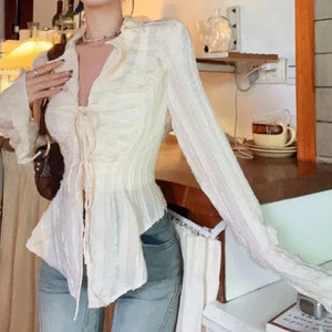 Fairytale Long Sleeve Blouse-Kawaii Dream