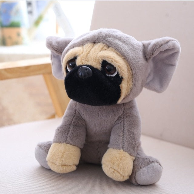 Family of Pug Plushies-Kawaii Dream