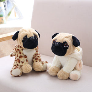 Family of Pug Plushies-Kawaii Dream