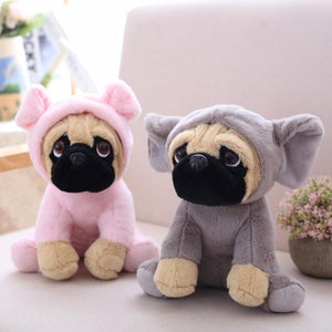 Family of Pug Plushies-Kawaii Dream