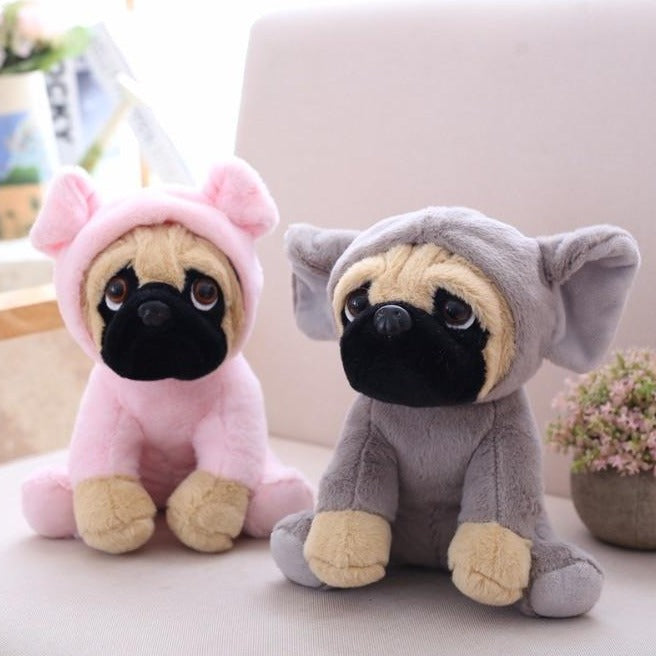 Family of Pug Plushies-Kawaii Dream