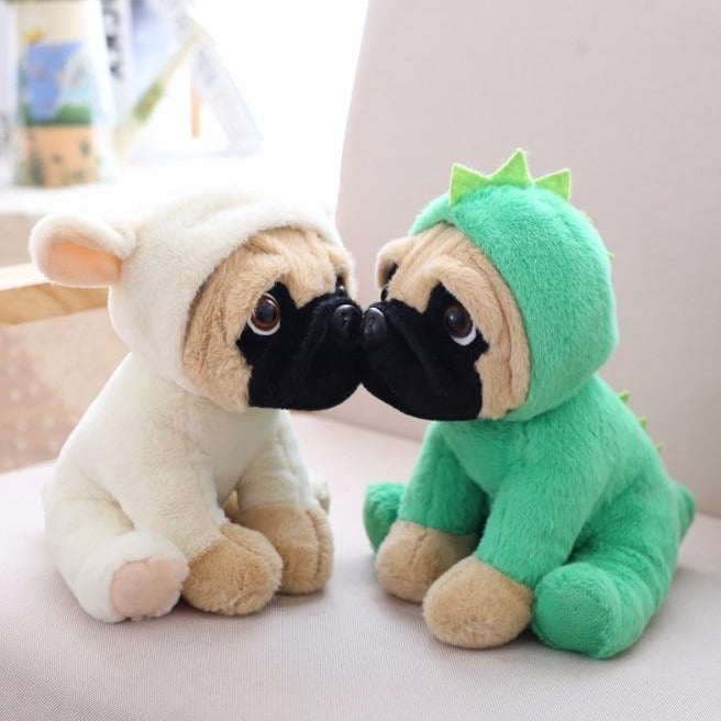 Family of Pug Plushies-Kawaii Dream