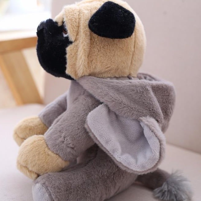 Family of Pug Plushies-Kawaii Dream