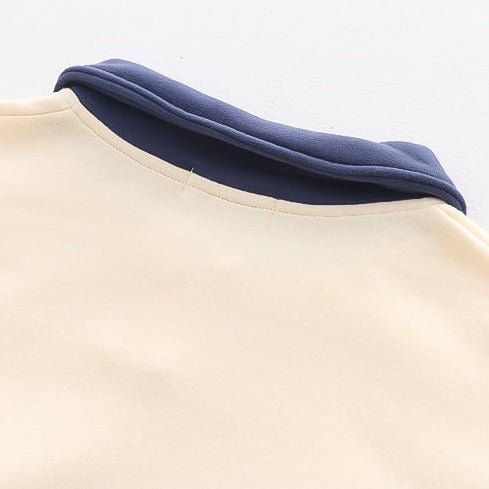 Farewell Bunny Polo Sweatshirt-Kawaii Dream