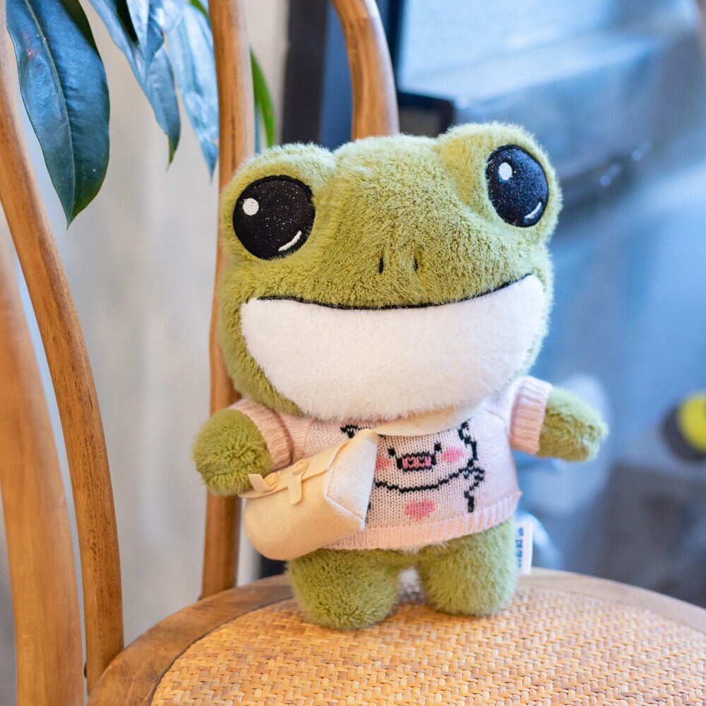 Finley the Mini Frog Plushie Collection-Kawaii Dream
