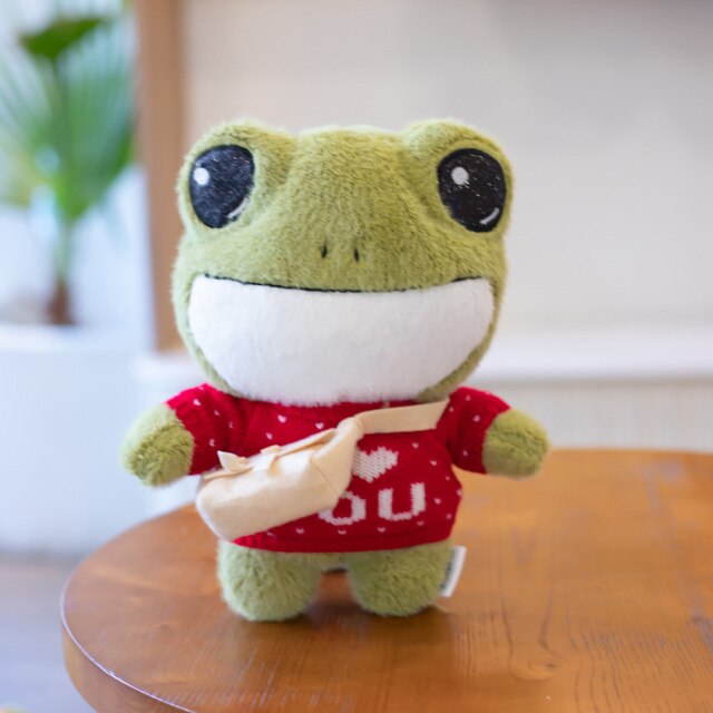 Finley the Mini Frog Plushie Collection-Kawaii Dream