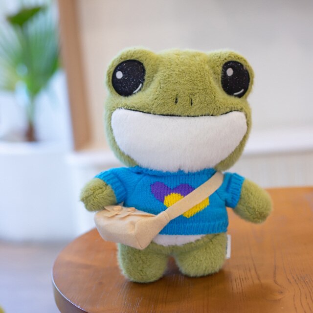 Finley the Mini Frog Plushie Collection-Kawaii Dream