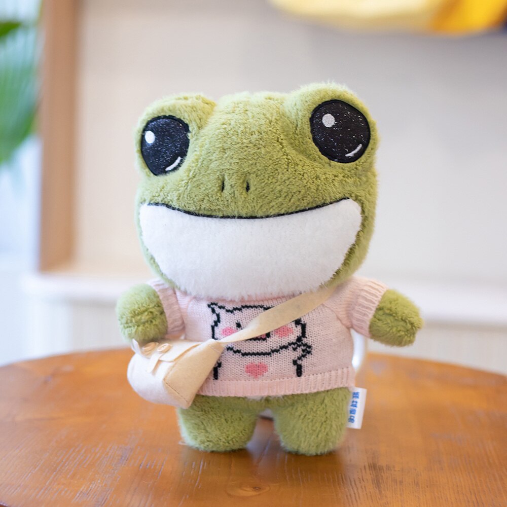 Finley the Mini Frog Plushie Collection-Kawaii Dream