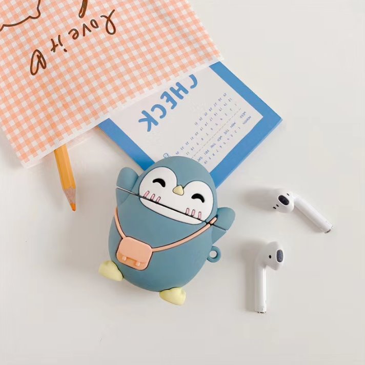 Flipper Penguin Airpods Case (1&2)-Kawaii Dream