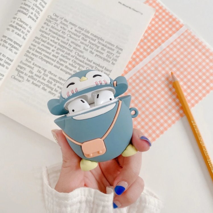Flipper Penguin Airpods Case (1&2)-Kawaii Dream