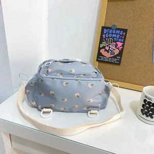 Floral Petite Small Backpack-Kawaii Dream