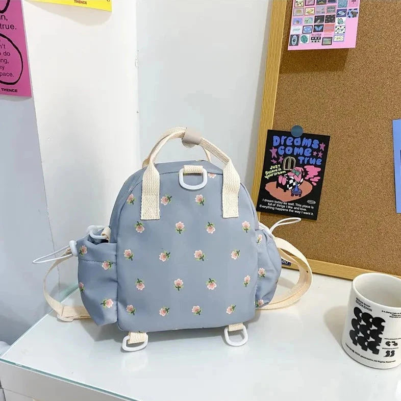 Floral Petite Small Backpack-Kawaii Dream