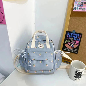 Floral Petite Small Backpack-Kawaii Dream