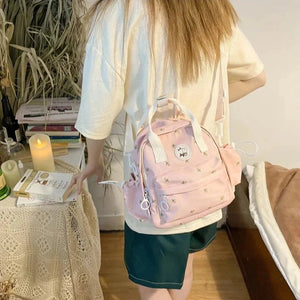 Floral Petite Small Backpack-Kawaii Dream