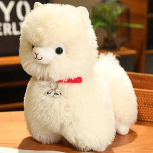 Fluffy Alpaca Llama Plushies with Bell-Kawaii Dream