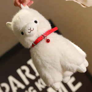 Fluffy Alpaca Llama Plushies with Bell-Kawaii Dream