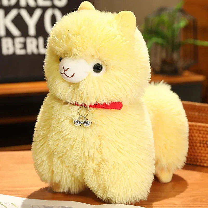 Fluffy Alpaca Llama Plushies with Bell-Kawaii Dream