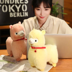Fluffy Alpaca Llama Plushies with Bell-Kawaii Dream