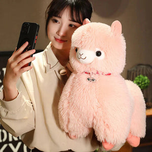 Fluffy Alpaca Llama Plushies with Bell-Kawaii Dream