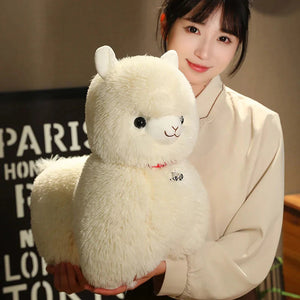 Fluffy Alpaca Llama Plushies with Bell-Kawaii Dream
