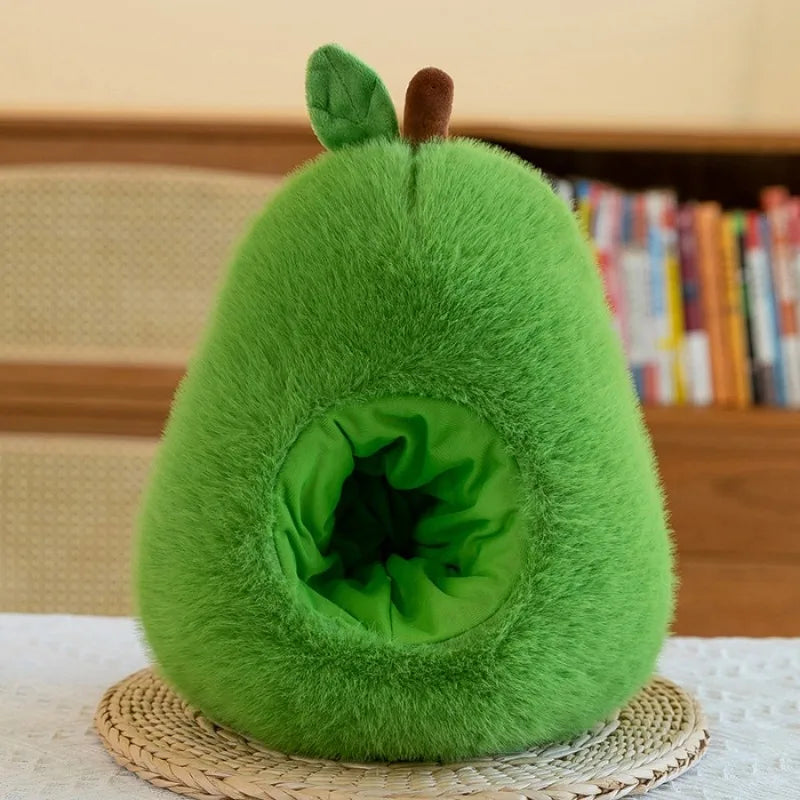 Fluffy Avocado Capybara Plushie-Kawaii Dream
