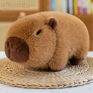 Fluffy Avocado Capybara Plushie-Kawaii Dream