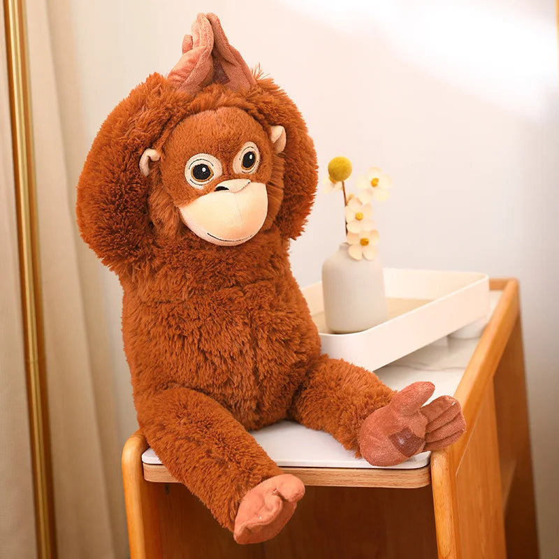 Fluffy Baby Orangutan Monkey Plushie-Kawaii Dream