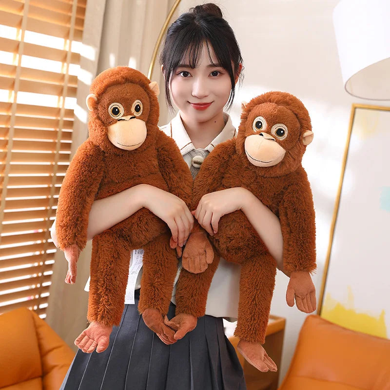 Fluffy Baby Orangutan Monkey Plushie-Kawaii Dream