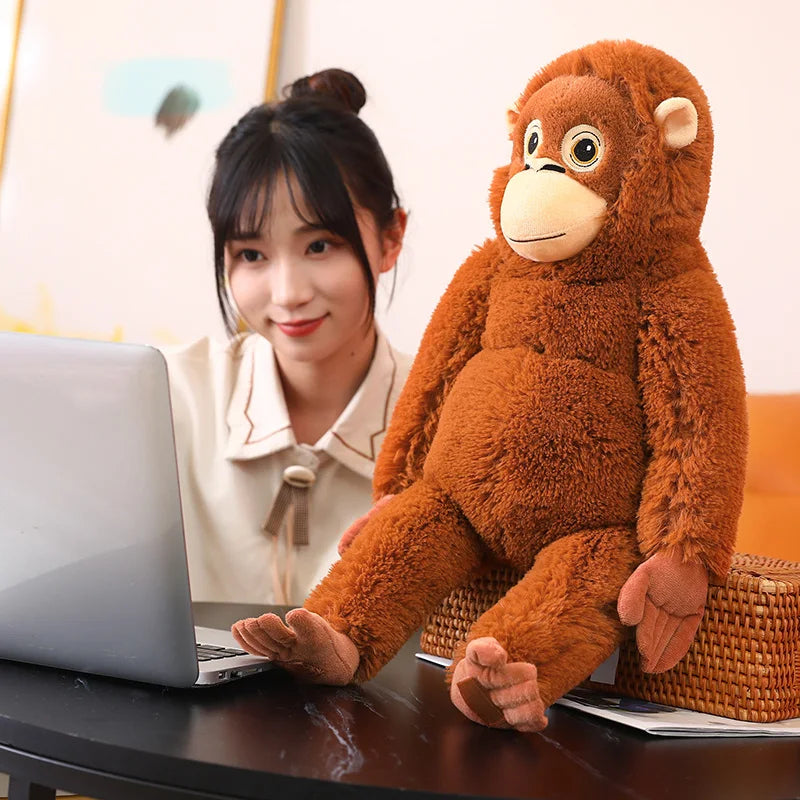 Fluffy Baby Orangutan Monkey Plushie-Kawaii Dream